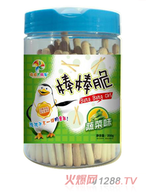 央央大风车棒棒脆（蔬菜味）