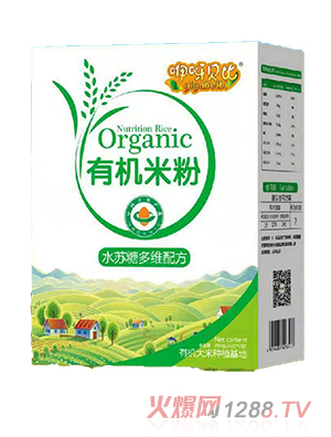 咿呀贝比有机米粉 水苏糖多维配方-盒装