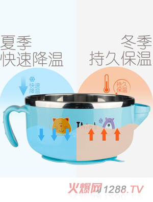 蘭潼保溫兒童碗