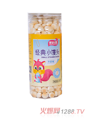 善迪松鼠经典小馒头牛奶味