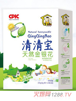 英皇貝貝天然金銀花清清寶盒裝