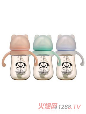 馨菲寶貝熊貓寬口徑PPSU奶瓶X8005貨號240ml