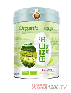 雅樂(lè )滋深山梯田有機米乳-果繽紛配方 聽(tīng)裝
