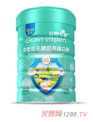 谷物专家中老年无糖营养蛋白粉