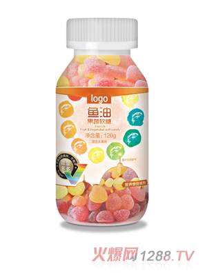 能量堡壘魚(yú)油果蔬軟糖