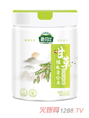 魯貝比甘草桔梗蒲公英營(yíng)養米粉 桶裝