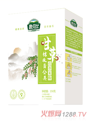 魯貝比甘草桔梗蒲公英營(yíng)養米粉 盒裝
