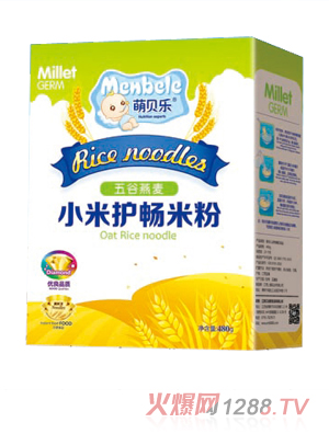 萌贝乐小米护畅米粉-五谷燕麦-盒装