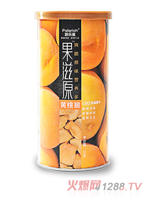 果滋原黃桃脆罐裝