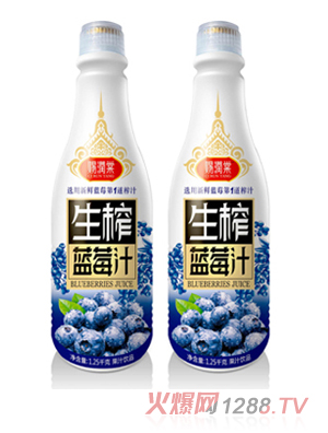 赐润棠生榨蓝莓汁