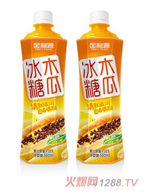 金利源冰糖木瓜果汁 瓶装