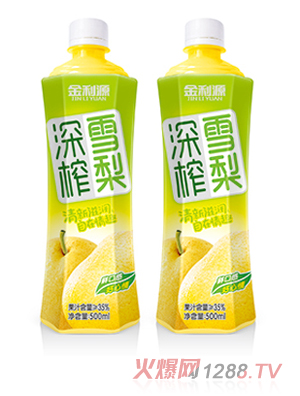 金利源深榨雪梨果汁 瓶装