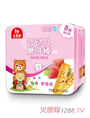 汇婴宝磨牙棒-草莓味