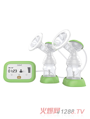 新貝智能液晶電動(dòng)單雙邊吸乳器 XB-8636