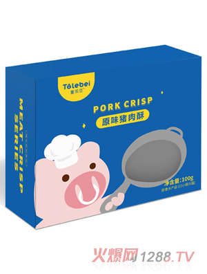 童樂(lè )貝原味豬肉酥