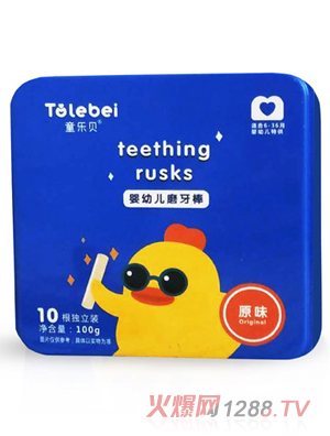 童乐贝婴幼儿磨牙棒原味
