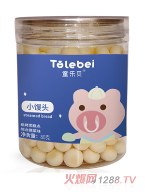 童乐贝小馒头蔬菜味