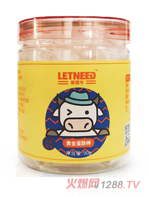 莱莱牛黄金蛋酥棒(蔓越莓味)90g