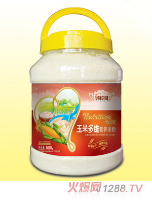 今福貝健營(yíng)養米粉-玉米多維桶裝800g