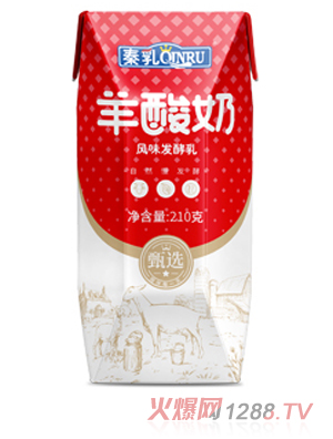 秦乳羊酸奶 利乐钻