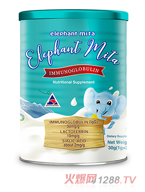 小象米塔elephant mita免疫球蛋白辅食营养撒剂