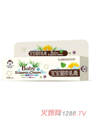 顽皮虫宝宝湿疹膏