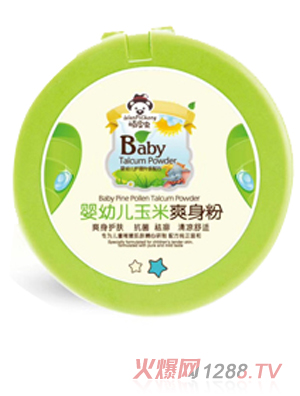 顽皮虫玉米爽身粉