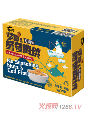 本丁童味屋堅果鱈魚(yú)肉絨