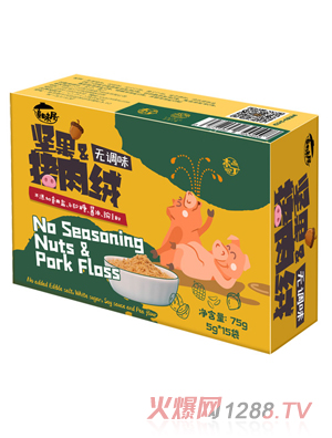 本丁童味屋坚果猪肉绒