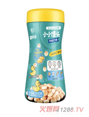 本丁嬰禾谷營(yíng)養小小饅頭-牛奶味