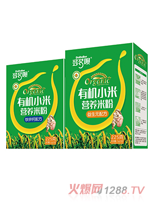 多多呗有机小米营养米粉225g