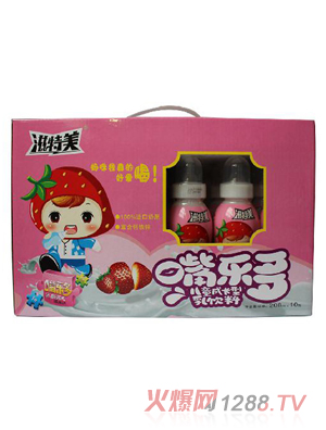 滋特美嘴樂(lè )多兒童成長(cháng)型乳飲料 10瓶箱裝 粉色