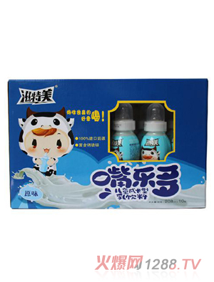 滋特美嘴樂(lè )多兒童成長(cháng)型乳飲料 10瓶箱裝 藍色