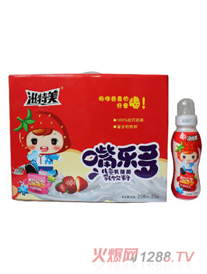 滋特美嘴樂(lè )多兒童成長(cháng)型乳飲料 紅色箱裝