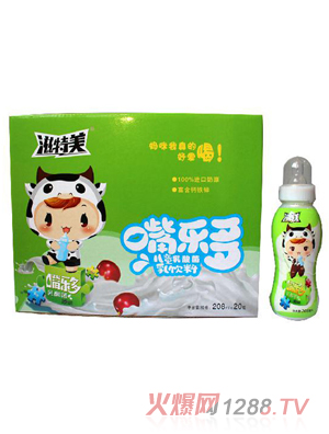 滋特美嘴樂(lè )多兒童成長(cháng)型乳飲料 綠色箱裝