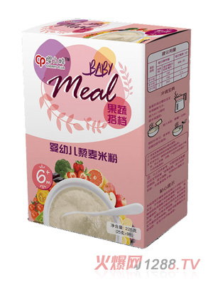 樱之粹婴幼儿藜麦米粉盒装果蔬搭档