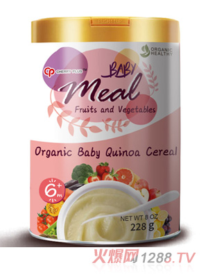 樱之粹婴幼儿藜麦米粉听装果蔬搭档