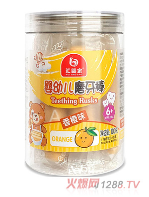 汇婴宝婴幼儿磨牙棒-香橙味