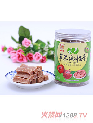 糖糖猫苹果山楂条260g罐装
