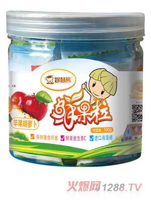智慧熊鮮果粒 蘋(píng)果胡蘿卜