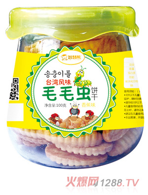 智慧熊毛毛蟲(chóng)餅干 香蕉味