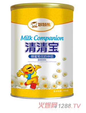 智慧熊清清寶 蜂蜜菊花奶伴侶