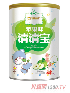 智慧熊蘋(píng)果味清清寶