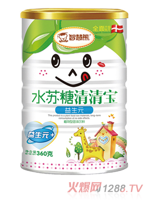 智慧熊水蘇糖清清寶 益生元