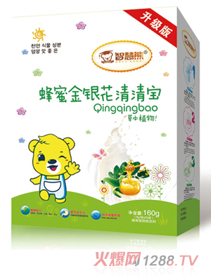 智慧熊蜂蜜菊花清清寶 盒裝