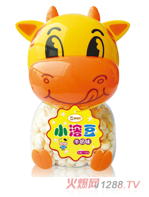 智慧熊小溶豆 黃色小牛