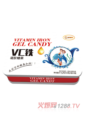 智慧熊VC鐵凝膠糖果 鐵盒裝