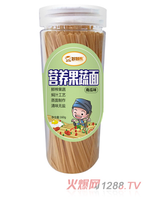 智慧熊營(yíng)養果蔬面 南瓜味