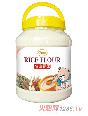 智慧熊淮山薏米桶装米粉