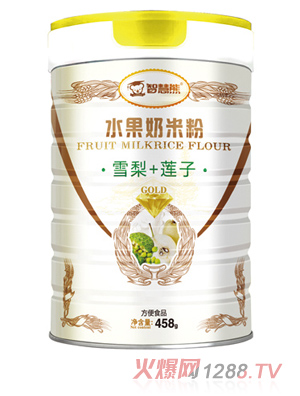 智慧熊水果奶米粉 雪莉+蓮子 聽(tīng)裝